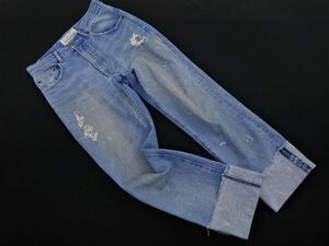 Another Edition Another Addition United Arrows повреждение обработка Denim брюки синий ## * eed1 женский 