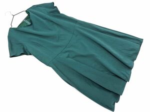 INED Ined large size A line One-piece size17/ green #* * eed0 lady's 