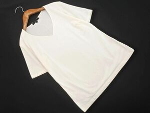 iCB I si- Be V neck cut and sewn sizeS/ ivory #* * eed0 lady's 