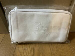 【新品未使用品】ポルシェPorsche トラベルウォレット　ホワイト　24×13.5センチ