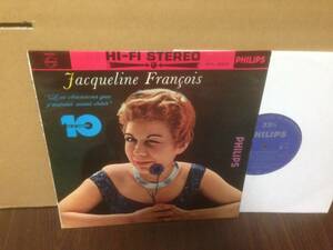 10inch LP ジャクリーヌ・フランソワ　マドモアゼル・ド・パリ SFL-4002 JACQUELINE FRANCOIS　　管4E4