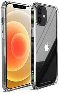 iPhone 12 ケース iPhone12 Pro カバー クリア - Arae 背面PC+TPUバンパー アイフォン12 /ア