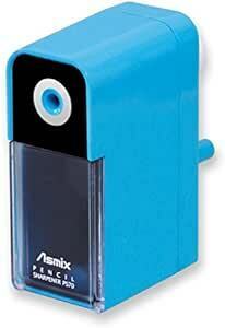 アスミックス(Asmix) アスカ 鉛筆削り 芯先調整機能付き ブルー PS70