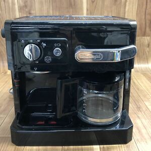 CKT-240424-65 DeLonghi デロンギ コンビコーヒーメーカー BC0410J-B エスプレッソ式　ドリップ式　通電確認済み