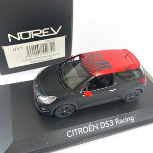 【ジャンク品】【JK878】ノレブ NOREV 1/43 シトロエン DS3 Racing 2012 Sebastien Loeb (155274) S.ローブ