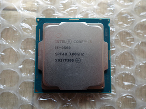 * Intel Core i5 9500 3.00GHz LGA1151 Coffee Lake operation verification *