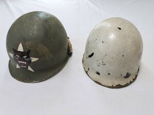 nam битва юг Вьетнам вместе мир страна армия Ranger дождь ja- краска вооруженные силы США OD белый подкладка MP металлический M1 / M2 шлем Вьетнам война зеленый .070