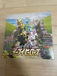  Pokemon card i-bi hero zbox 1BOX shrink attaching pokekaEevee Heroes Box
