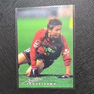 calbee　2003　柳沢敦　Ｊリーグ　鹿島アントラーズ　012　元日本代表　カルビー