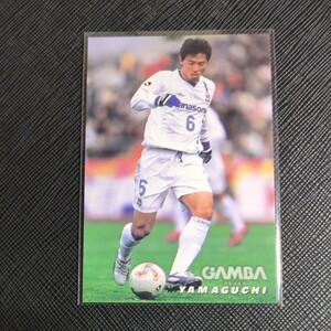 calbee　2003　山口智　Ｊリーグ　ガンバ大阪　075　元日本代表代表　カルビー