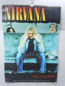 1997 NIRVANA CALENDAR/ニルバーナ カレンダー/カートコバーン/ビンテージ
