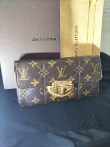 超極美品☆LOUIS VUITTON　モノグラムサラエトワール長財布　Ｍ６６５５６　付属品　箱・保存袋　送料無料！！