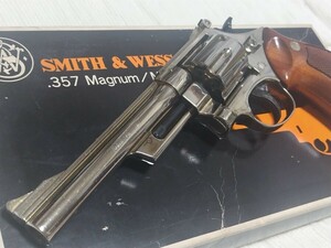 ☆東京ＣＭＣ S＆W Ｍ２７・３５７マグナム ６インチバレル・亜鉛合金製モデルガン/Ｓ＆Ｗ純正グリップ付☆