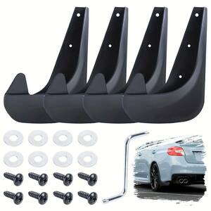 4 piece set splash guard ABS resin all-purpose car accessory front rear left mudguard mud guard exterior protector t251