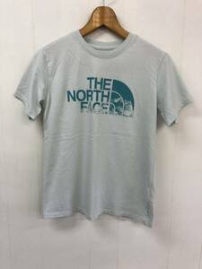 THE NORTH FACE 半袖Tシャツ レディースS ライトブルー ノースフェイス アウトドア 登山　キャンプ