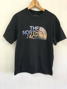 THE NORTH FACE NT32001Z 半袖Tシャツ M ブラック　黒　ノースフェイス ロゴ アウトドア　登山　キャンプ　厚手　ストリート