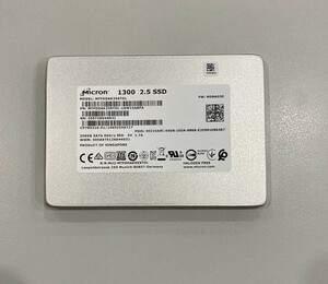 中古SSD Micron　256GB　使用時間少なめ　 