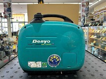 【愛知 東海店】CG751【決算大処分！20,000～売切り】Denyo インバータ発電機 GE-1600SS-IV ★ デンヨー ガソリン 発電 防災 災害 ★ 中古_画像5