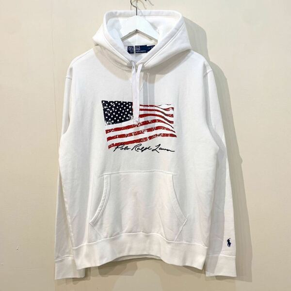 サンプル POLO RALPH LAUREN 星条旗 SWEAT PARKA HOODIE ポロ ラルフローレン スウエット パーカ フーディ STAR & BARS スター＆バーズ