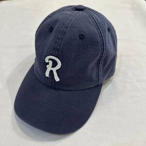 未使用品 RHC Ron Herman Washed Cotton R Logo Cap ロンハーマン コットン ロゴ ベースボール キャップ 野球 帽子 ウォッシュ 加工