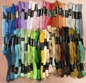 コスモ刺繍糸25番50色