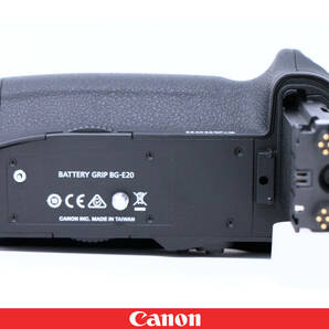 ◆◇極上美品◇Canon キャノン 純正バッテリーグリップ【BG-E20】◇元箱 説明書付属◇EOS 5D Mark4用★使用時間２倍延長 縦横グリップ◇◆の画像6