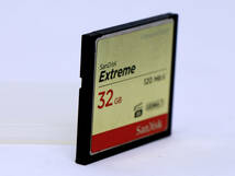 ★☆希少★CFカード 32GB SanDisk Extreme 120MBs UDMA7 CompactFlash　ケース付属★中古良品☆★_画像5