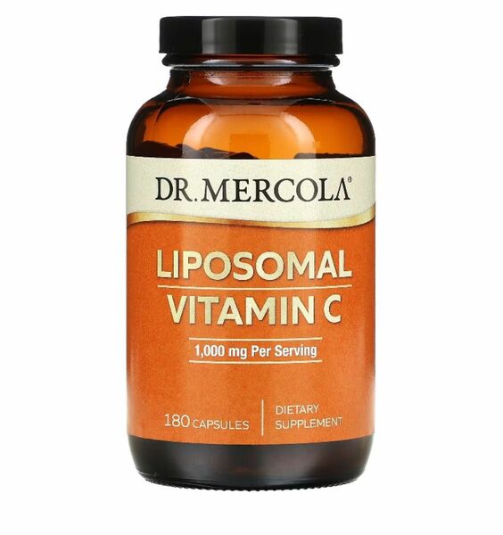 Dr.Mercola Liposomal Vitamin Cリポソーム ビタミンC 1,000mg 180カプセル