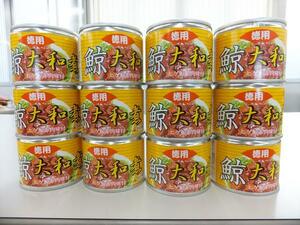 珍味 徳用 鯨大和煮 120g×12個 くじら クジラ 鯨 缶詰 くじら缶詰 クジラ缶詰 鯨缶詰 大和煮 業務用 【水産フーズ】