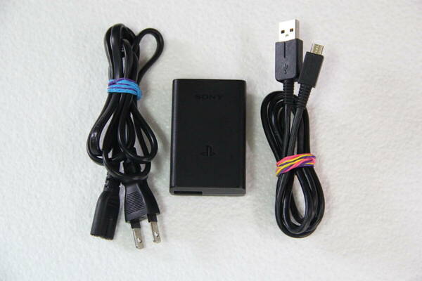 PS VITA用 ACアダプター/電源コード/USBケーブルセット PCH-ZAC1