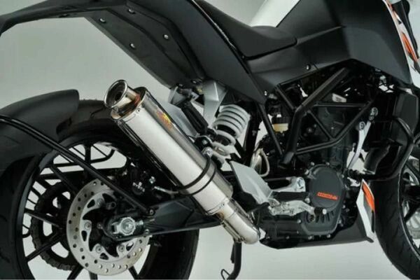 SALE 新品　即日発送　Realize KTM デューク125/デューク22Racing SUS ステンレス マフラー