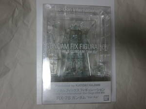 フィギュア　機動戦士ガンダム　RX-78　ガンダム　Ver.KA ガンダムフィックスフィギュレーション　サンディエゴ２００８限定　クリヤー色