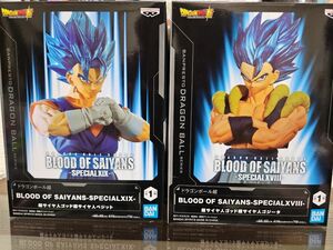 ドラゴンボール　ベジット　ゴジータ　 BLOOD OF SAIYANS SPECIAL　フィギュア　セット