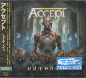 【新譜/国内盤新品】ACCEPT アクセプト/Humanoid