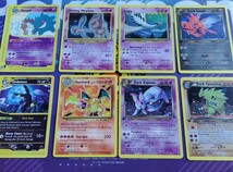 ポケモンカード 英語版 ゲンガー ブラッキー ルギア Charizard Shining Mewtwo Tyranitar Dark 8枚セット Pokemon Cards 海外 PSA Base_画像2