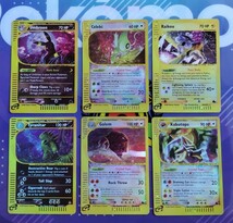 ポケモンカード 英語版 セレビィライコウ カブトプス Golem Tyranitar raikou Celebi Umbreon 6枚 Pokemon Cards eカード 海外 PSA Base_画像1