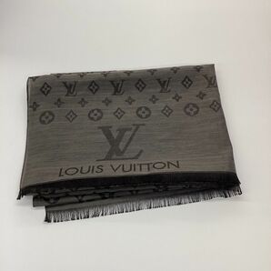 LOUIS VUITION ストール　グレー　フリーサイズ