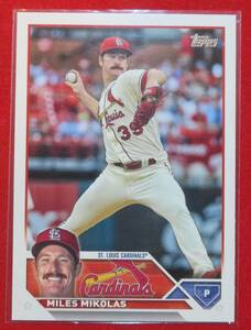 topps MLB 限定117/300 インサートカード Miles Mikolas