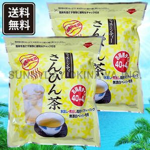 沖縄限定 さんぴん茶 2袋 リードオフジャパン ティーパック バッグ ジャスミン お土産 お取り寄せ