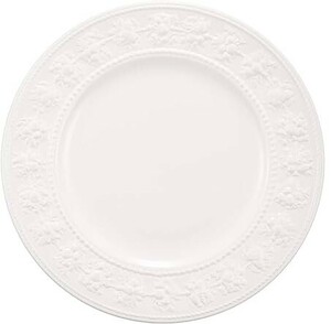 送料無料！WEDGWOOD/ウェッジウッド/FESTIVITY IVORY/フェスティビティ/プレート/21cm/未使用品