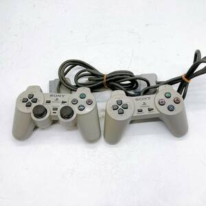 PS1　プレイステーション　コントローラー　2個セット　中古　動作確認済　送料無料