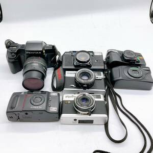 フィルムカメラ 7個　まとめ売り CANON PENTAX OLIMPUS　など　中古　動作未確認　送料無料