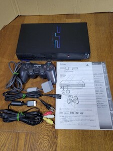 ソニー PS2 SCPH-18000 本体動作OK SONY PlayStation2 ブラック プレイステーション2 プレステ2 CD DVD