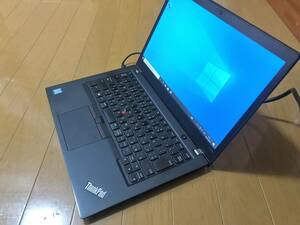 手数料の関係で本日7日最終日☆第8世代Corei7 ThinkPad T480s i7-8650U16G/512G 14.0FHD Win10