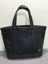 吉田カバン PORTER ポーター キャンバス×PVC トートバッグ ブラック_画像1