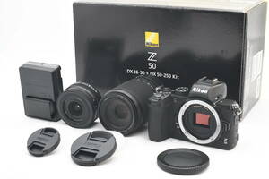 Nikon ニコン Z50 / NIKKOR Z DX 16-50mm F3.5-6.3 VR / Z DX 50-250mm F4.5-6.3 VR カメラレンズキット (t8188)