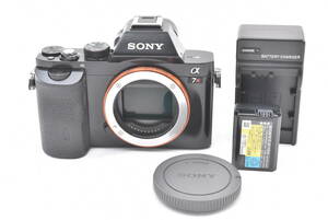 Sony Sony α 7R black body digital mirrorless single‐lens reflex camera (t7892)