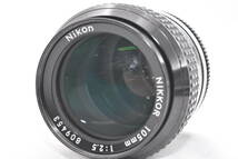 Nikon ニコン Ai Nikkor 105mm f2.5 MF 一眼カメラレンズ（t7115）_画像8