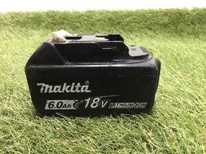 【中古品】★makita(マキタ) 18V6.0Ahリチウムイオンバッテリー残量表示付 BL1860B (A-60464) ITYEL35OYS80