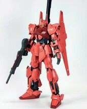 HG 1/144 シャア専用 百式 ガンプラ塗装済完成品_画像2